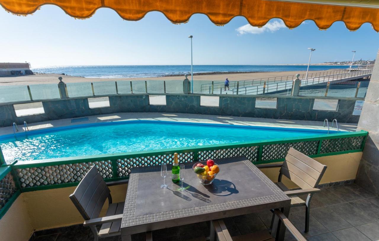 Las Burras Beach Terrace&Pool By Canariasgetaway San Agustín Exterior foto